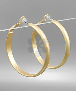 Polished Metal Hoops