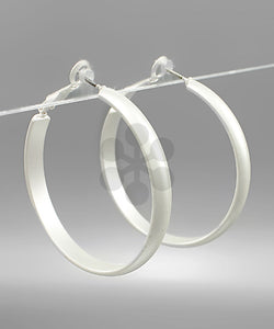 Polished Metal Hoops