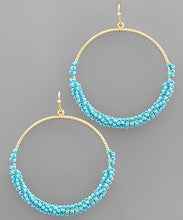 Load image into Gallery viewer, Half Beaded Earrings
