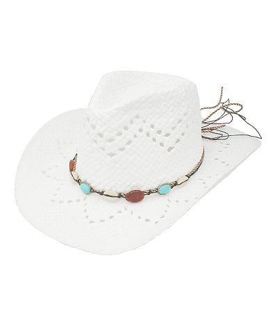 Stone Link Crochet Cowboy Hat