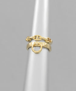 Double Row Ring