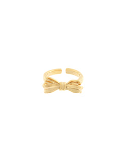 Bow Gold Ring