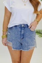 Load image into Gallery viewer, Blue Jean Baby Distressed Shorts
