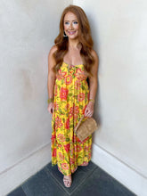 Load image into Gallery viewer, Ricki Smocked Floral Midi Dress
