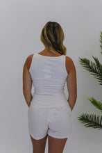 Load image into Gallery viewer, Chill Out Set Ribbed Tank-Natural
