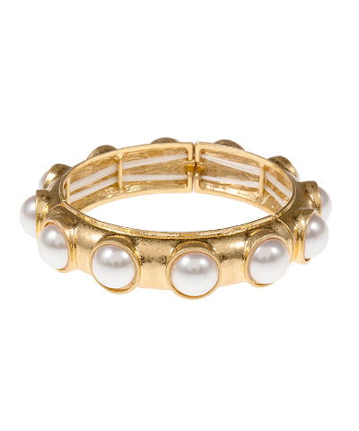 Round  Pearl Bracelet