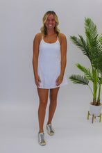 Load image into Gallery viewer, Jenny Active Tennis Dress- White
