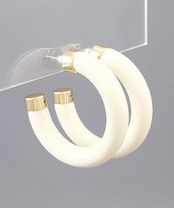 Capped Acrylic Hoops