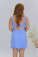 Load image into Gallery viewer, Harley Scoop Neck Dress- Baby Blue
