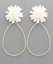 Load image into Gallery viewer, Flower Teardrop Earrings
