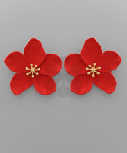 Load image into Gallery viewer, Color Flower Earrings
