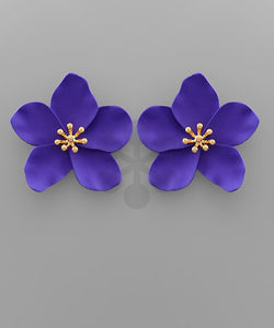 Color Flower Earrings