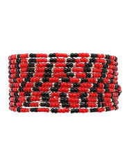 Load image into Gallery viewer, Row Seed Bead Bracelet Set
