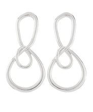 Load image into Gallery viewer, Bow Metal Drop Earrings
