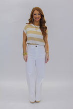 Load image into Gallery viewer, Into You High-Waist Straight Wide Pants- White
