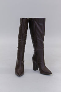 Bellfleur Knee High Boot- Brown