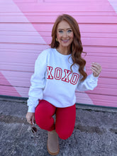 Load image into Gallery viewer, XOXO Red Sweatshirt *PREORDER*
