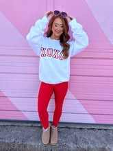 Load image into Gallery viewer, XOXO Red Sweatshirt *PREORDER*
