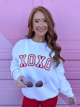 Load image into Gallery viewer, XOXO Red Sweatshirt *PREORDER*
