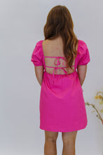 Load image into Gallery viewer, Penny Baby Doll Dress- Hot Pink
