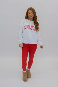 XOXO Red Sweatshirt *PREORDER*