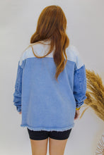 Load image into Gallery viewer, Make Moves Colorblock Denim Jacket
