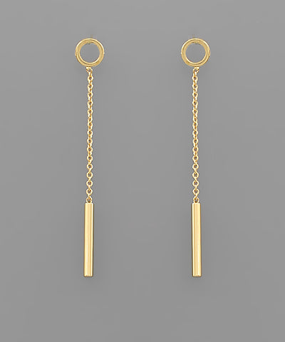 Bar Drop Earrings