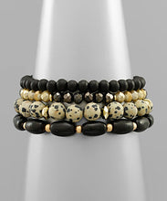 Load image into Gallery viewer, 3 Stack Beaded Bracelets
