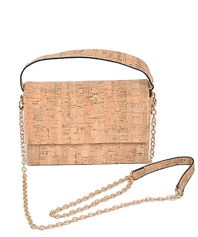 Cork Rectangle Crossbody