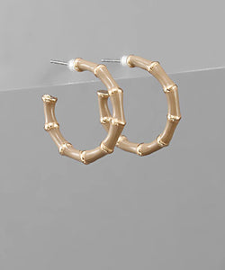 Epoxy Bamboo Hoops