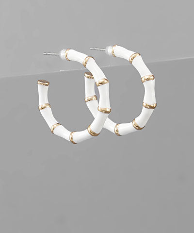 Epoxy Bamboo Hoops