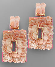 Load image into Gallery viewer, Sequin Flower Earrings
