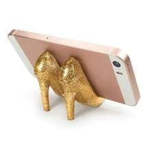 Load image into Gallery viewer, Glitter Heel Phone Stand
