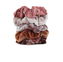 Load image into Gallery viewer, Rust Tie Dye Scrunchies- Kitsch
