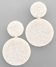 Load image into Gallery viewer, Disk Seed Beads Earrings
