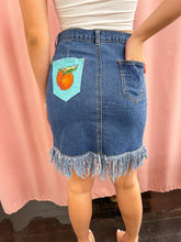 Load image into Gallery viewer, Isabelle Renee Art x GB- Blue Peach Skirt
