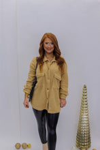 Load image into Gallery viewer, All About Comfort Fur Shacket-Taupe
