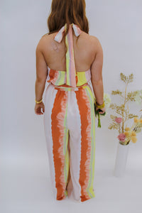 Extra Sweet Halter Sleeveless Jumpsuit