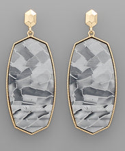 Load image into Gallery viewer, Hexagon Acrylic Earrings
