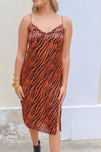 Load image into Gallery viewer, Chelsea Tiger Striped Midi Dress
