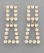 Load image into Gallery viewer, Square Linked Earrings
