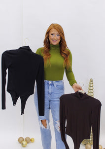 Basic Turtle Neck Bodysuit