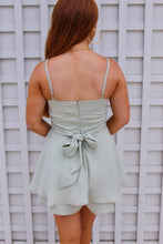 Load image into Gallery viewer, Georgia Tiered Romper- Sage
