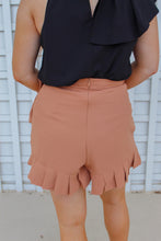 Load image into Gallery viewer, Jayda Rust Wrap Skort
