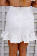 Load image into Gallery viewer, Isabel Ruffled Skirt- Off White
